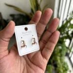 Beautiful Bali design Rosegold Earrings 🌸1920