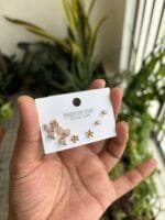 Beautiful Rosegold Earrings Combo😍1921 - Image 2