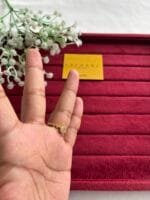 Beautiful Adjustable size Golden Ring✨1916 - Image 2