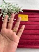 Beautiful Adjustable size Golden Ring✨1916 - Image 3