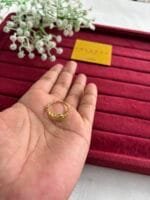 Beautiful Adjustable size Golden Ring✨1916 - Image 4