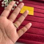 Beautiful Adjustable size Golden Ring✨1917