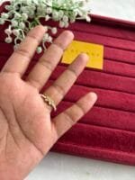 Beautiful Adjustable size Golden Ring✨1917