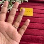 Beautiful minimal design pearl Adjustable size Rings😍1909