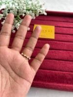 Beautiful minimal design pearl Adjustable size Rings😍1909