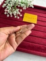 Beautiful minimal design pearl Adjustable size Rings😍1909 - Image 5