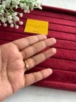 Beautiful minimal design single pearl Adjustable  size Ring✨1910 - Image 2