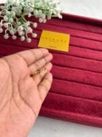 Beautiful minimal leaf design Adjustable Size Ring✨1911 - Image 5