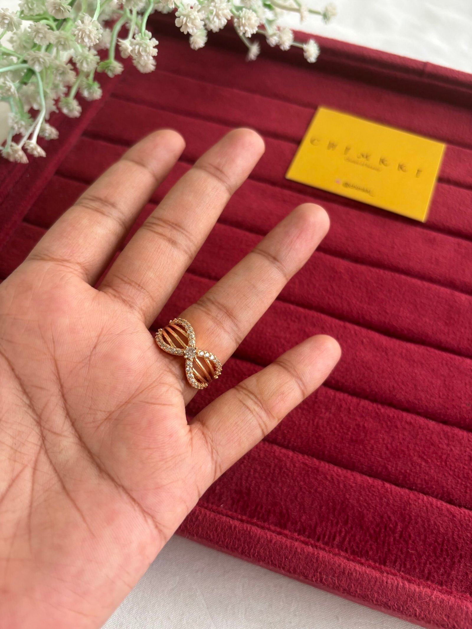 img_6668 Beautiful Rosegold Adjustable Ring✨ - Image 1