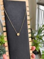 Beautiful Circle Golden Necklace 🌸 1963