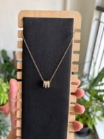 Beautiful Three Circle Golden Necklace 🌸 1966