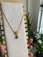 Beautiful Flower Golden Necklace 🌸 1968 - Image 2