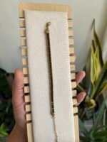 Beautiful Emerald Green Golden Bracelet 😍👌1978 - Image 3