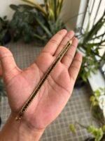 Beautiful Emerald Green Golden Bracelet 😍👌1978 - Image 2