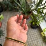 Beautiful Emerald Green Golden Bracelet 😍👌1978