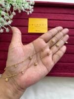 Beautiful Anklet✨kindly mention your size white order