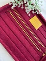 Beautiful Double layer Golden Anklet✨ - Image 3