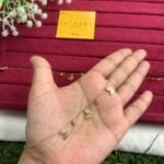 Beautiful butterfly design Golden Anklets ✨kindly mention ur size while Order