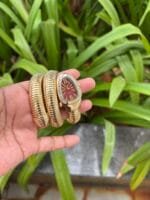 Beautiful Trendy snake design Golden watch✨ - Image 2