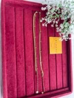 Beautiful Double layer Golden Anklet✨ - Image 3