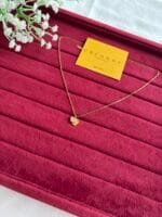 Beautiful Heart design Golden Necklace♥️ - Image 3