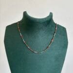 Stainless steel Beautiful bead design color ful Necklace ♥️