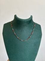 Stainless steel Beautiful bead design color ful Necklace ♥️