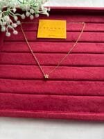 Beautiful flower design Golden Necklace ♥️ - Image 4