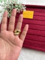 Beautiful statement Golden Adjustable Ring✨suits 7,8,9 size 2016