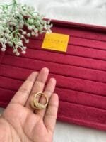 Beautiful statement Golden Adjustable Ring✨suits 7,8,9 size 2016 - Image 4