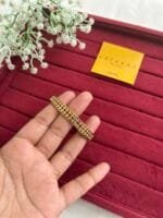 Beautiful Golden Open Bangle✨ - Image 3