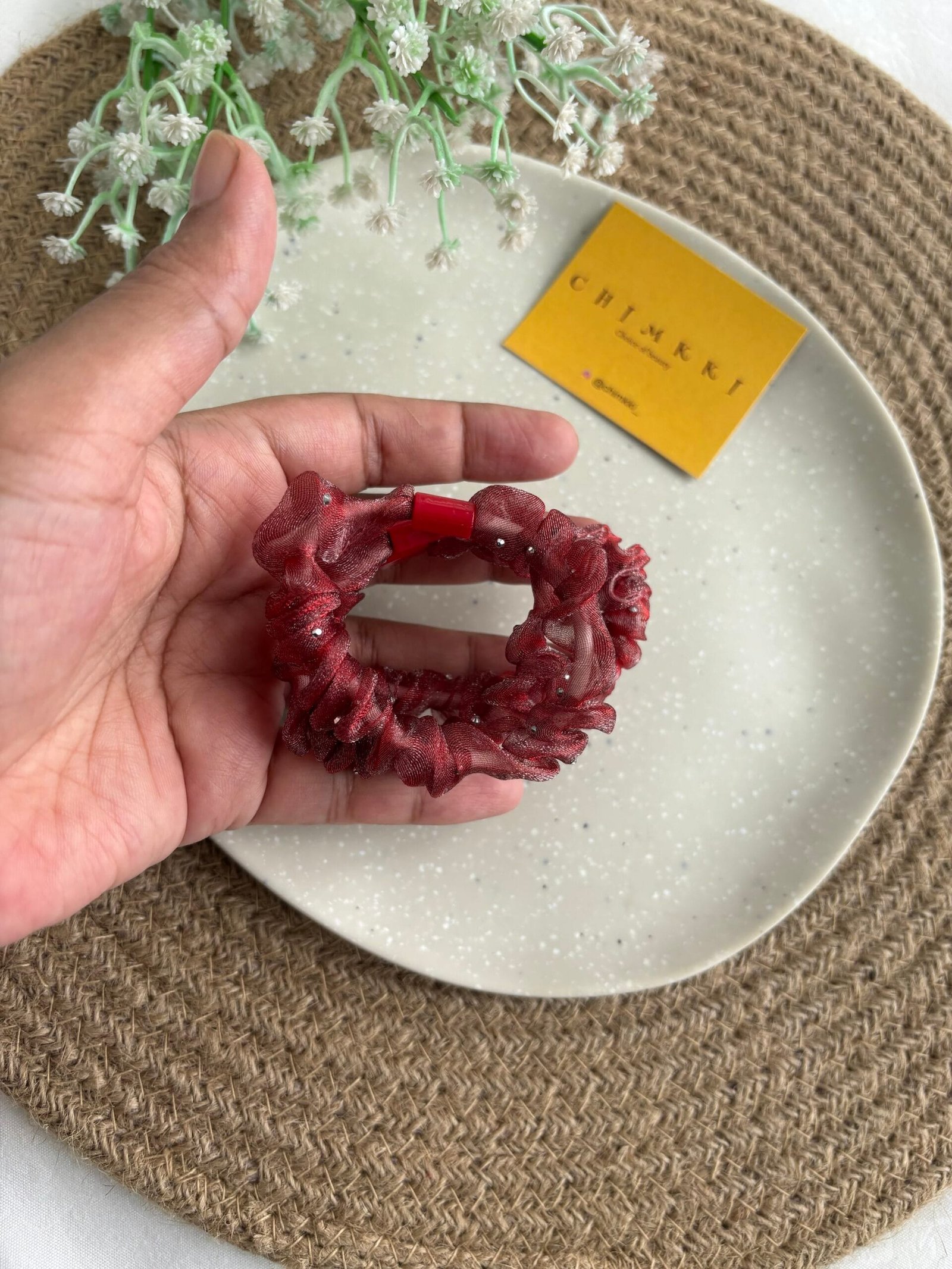 img_9077 Premium Scrunchie 🌟 2072 | Set of 3 - Image 1