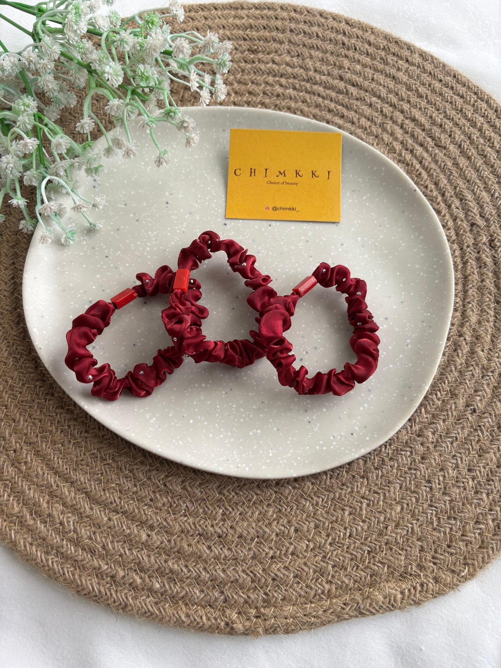img_9082 Premium Scrunchie 🌟 2073 | Set of 3 - Image 1