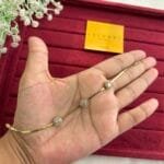 Beautiful circle design Golden bracelet✨