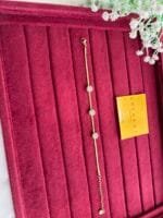 Beautiful circle design Golden bracelet✨ - Image 3