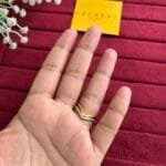 Beautiful Pretty Golden V Ring 💍 2029