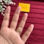 Beautiful Pretty Golden V Ring 💍 2028
