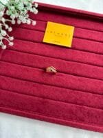 Beautiful Pretty Golden V Ring 💍 2025 - Image 4