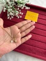 Beautiful flower design Golden Necklace🌹 - Image 3