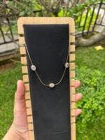 Beautiful Oval stone design Necklace✨ - Image 4