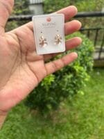 Beautiful Bow design Bali Earrings✨ Rosegold 🌸 - Image 3