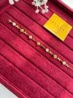 Beautiful flower design Golden Bracelet😍 - Image 2