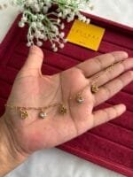 Beautiful Rose charm Golden Bracelet🌷