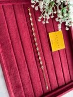 Beautiful white Oval stone Golden bracelet ♥️ - Image 4