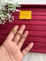 Beautiful slim design Golden Open bangle😍 - Image 3