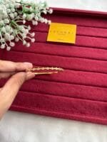 Beautiful slim design Golden Open bangle😍 - Image 2