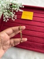 Beautiful slim design Golden Open bangle ✨ - Image 2