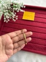 Beautiful slim design Golden Open bangle ✨