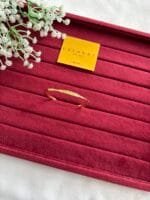 Beautiful slim design Golden Open bangle ✨ - Image 3