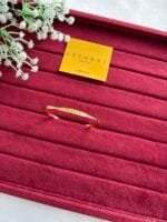 Beautiful slim design Golden Open bangle ✨ - Image 4